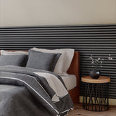 VW Acoustic Slat Panels - Grey Oak